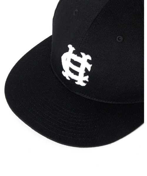 CALEE(キャリー)の「× HIGH FIVE FACTORY BASEBALL CAP(キャップ・メンズ・ブラック×ホワイト/ブラック×ブラック・FREE)」の11枚目の写真