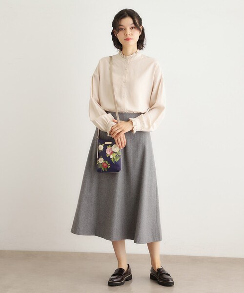 LAURA ASHLEY(ローラアシュレイ)の「カミール柄 ミニ ショルダー(ショルダーバッグ・レディース・アイボリー系/ピンク系5/ブルー系その他2・00)」の9枚目の写真