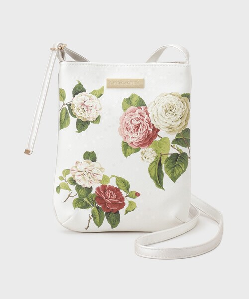 LAURA ASHLEY(ローラアシュレイ)の「カミール柄 ミニ ショルダー(ショルダーバッグ・レディース・アイボリー系/ピンク系5/ブルー系その他2・00)」の12枚目の写真
