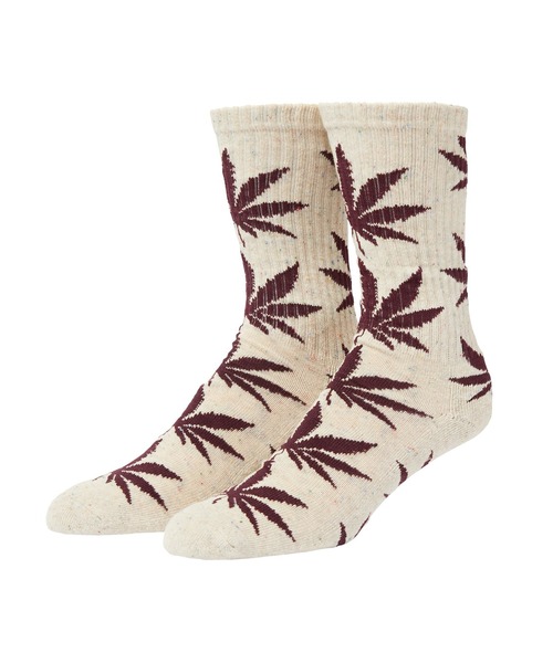 HUF(ハフ)の「PLANTLIFE SPECKLED SOCKS(ソックス/靴下・メンズ・ブラック/クリーム・O/S)」の2枚目の写真