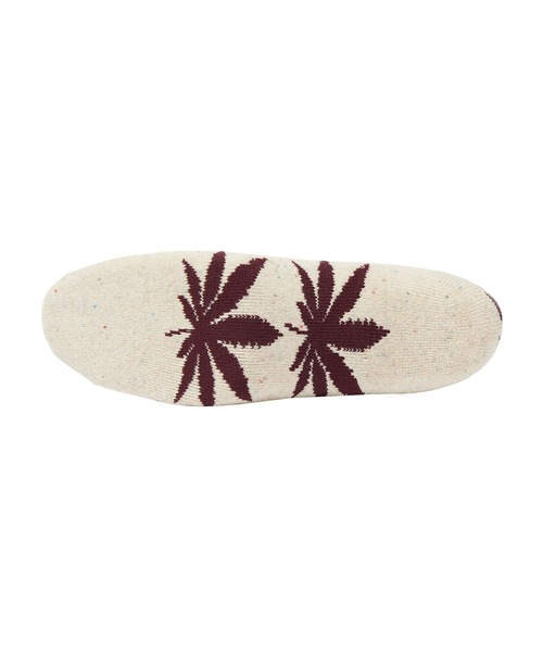 HUF(ハフ)の「PLANTLIFE SPECKLED SOCKS(ソックス/靴下・メンズ・ブラック/クリーム・O/S)」の4枚目の写真