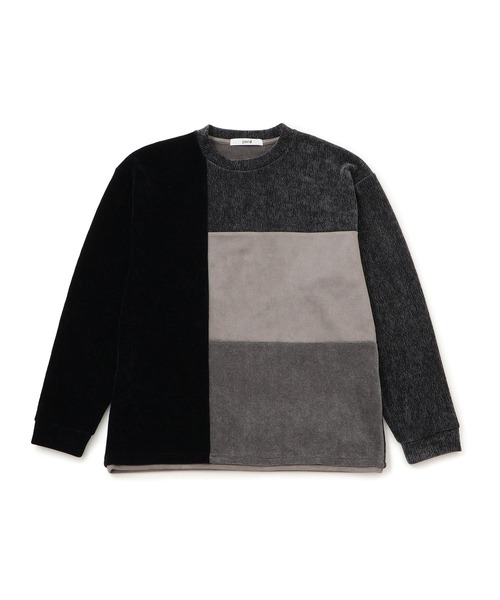 j.n.r.d(ジェー・エヌ・アール・ディー)の「モールブロック切替プルオーバー(Tシャツ/カットソー・メンズ・グレー/ベージュ・L/LL/M/S)」の16枚目の写真