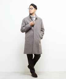MEN'S MELROSE｜メンズ メルローズのステンカラーコート通販 - ZOZOTOWN