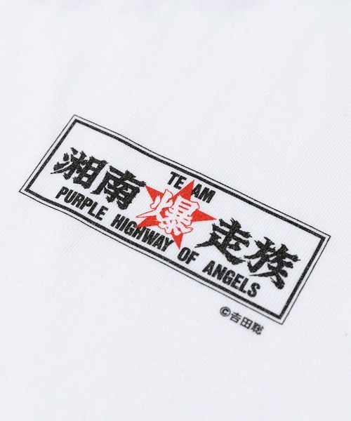 reversal.dogi.design.works(リバーサル・ドーギ・デザイン・ワークス)の「<reversal/リバーサル>湘南爆走族×rvddw ITEEZO TEE(Tシャツ/カットソー・メンズ・ホワイト/ブラック・XX-LARGE/LARGE/MEDIUM/X-LARGE)」の9枚目の写真