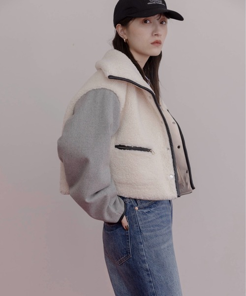 リバーシブル ムートン4WAYコート Eimee Law│Eimee Law & LHELBIE