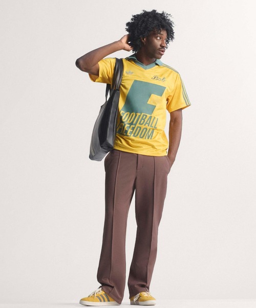 adidas(アディダス)の「adidas Bob Marley ORIGINALS Jersey / アディダス ボブ マーリー オリジナルス ジャージー(ジャージ・メンズ・ゴールド・M/S/XXL/XL/L)」の14枚目の写真