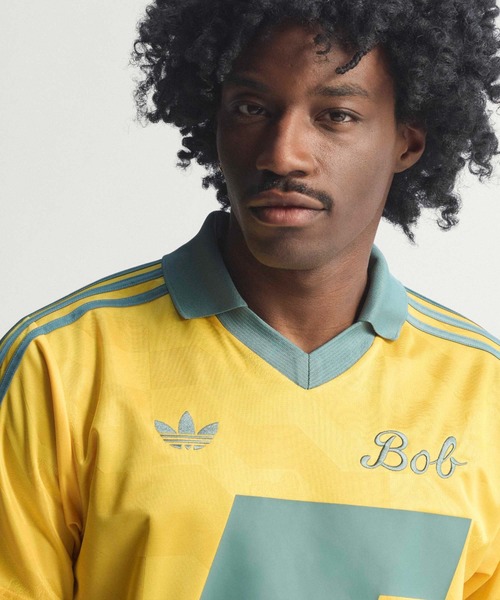 adidas(アディダス)の「adidas Bob Marley ORIGINALS Jersey / アディダス ボブ マーリー オリジナルス ジャージー(ジャージ・メンズ・ゴールド・M/S/XXL/XL/L)」の5枚目の写真