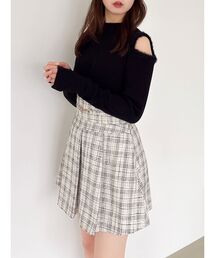 グレースコンチネンタル＊ファースリーブニット フェザースリーブニットカーディガン / GRACE CONTINENTAL | GRACE