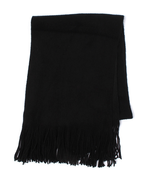 LBC(エルビーシー)の「RAISING RUSSEL マフラー (マフラー・レディース・オフホワイト/グレー/ブラック/ネイビー・ONE SIZE)」の3枚目の写真