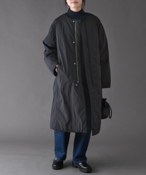 FORK&SPOON SORONAノーカラーコート（その他アウター）｜FORK&SPOON