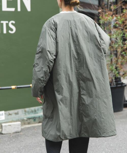 FORK&SPOON SORONAノーカラーコート（その他アウター）｜FORK&SPOON