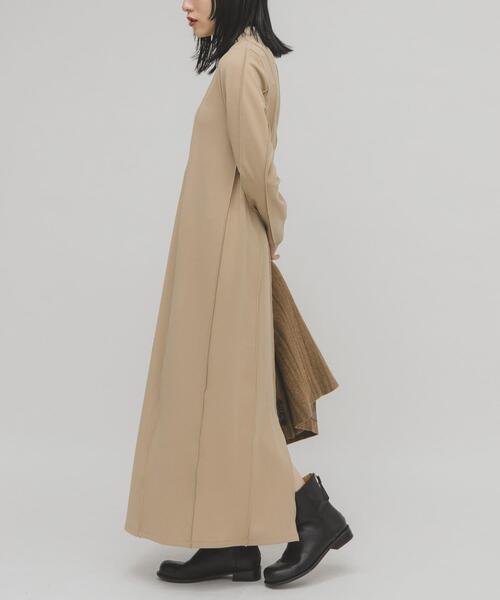 KBF（ケイビーエフ）の「ペンシルカットワンピース（ワンピース・レディース・ベージュ/ネイビー・ONE）」の6枚目の写真