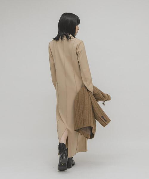 KBF（ケイビーエフ）の「ペンシルカットワンピース（ワンピース・レディース・ベージュ/ネイビー・ONE）」の7枚目の写真