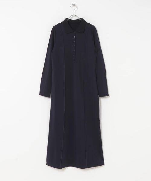 KBF（ケイビーエフ）の「ペンシルカットワンピース（ワンピース・レディース・ベージュ/ネイビー・ONE）」の16枚目の写真