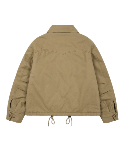 AAKAM（アーカム）の「4-Pocket Collar Work Jacket (Beige)（その他アウター・レディース・その他・1/2）」の10枚目の写真