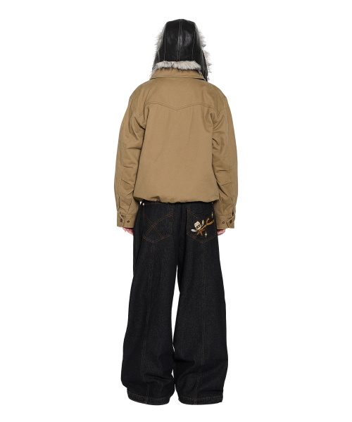 AAKAM（アーカム）の「4-Pocket Collar Work Jacket (Beige)（その他アウター・レディース・その他・1/2）」の14枚目の写真