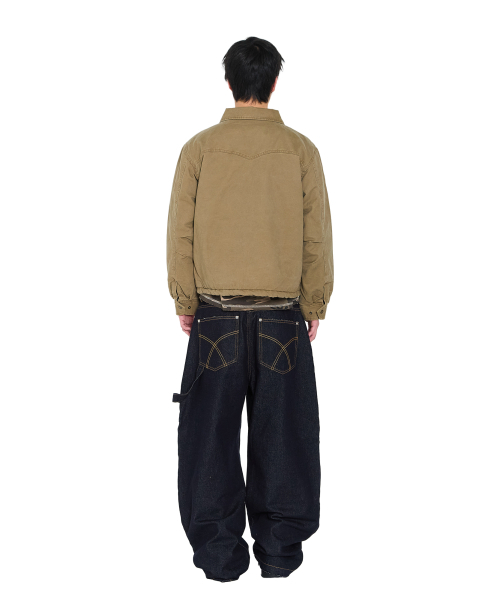 AAKAM（アーカム）の「4-Pocket Collar Work Jacket (Beige)（その他アウター・レディース・その他・1/2）」の8枚目の写真