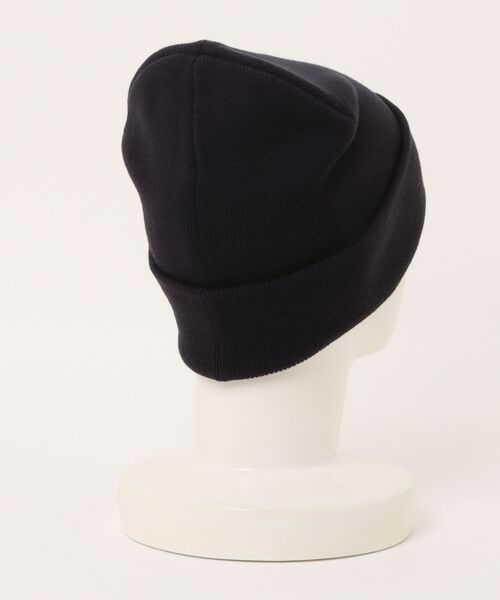 OUTDOOR PRODUCTS(アウトドアプロダクツ)の「【OUTDOOR PRODUCTS】492-007A ダブルワッチ(ニットキャップ/ビーニー・メンズ・ネイビー/ブラック・FREE)」の3枚目の写真