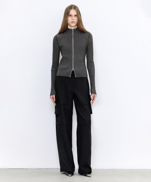 INSILENCE WOMEN(インサイレンスウーマン)の「パティグポケットスラックス BLACK(スラックス・レディース・その他・X-SMALL/SMALL/MEDIUM)」の1枚目の写真