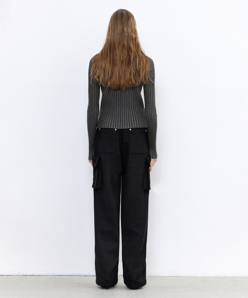 INSILENCE WOMEN(インサイレンスウーマン)の「パティグポケットスラックス BLACK(スラックス・レディース・その他・X-SMALL/SMALL/MEDIUM)」の4枚目の写真