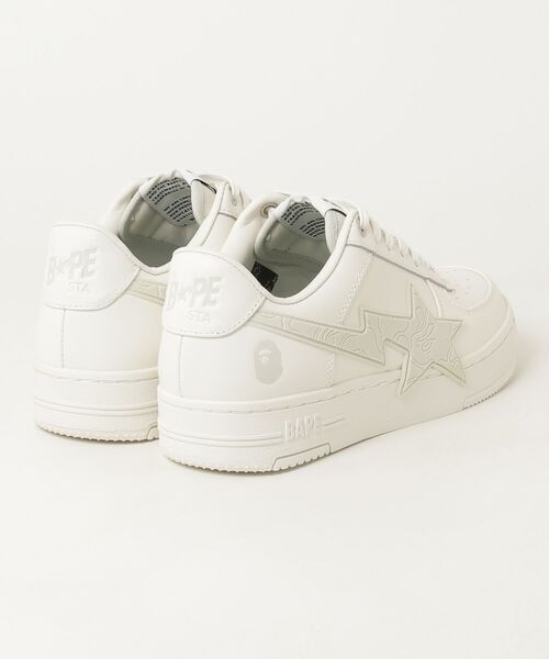 A BATHING APE(アベイシングエイプ)の「BAPE STA OS #2(スニーカー・メンズ・ブラック/レッド/ホワイト・11/12/8.5/9/9.5/13/8/7/10)」の21枚目の写真