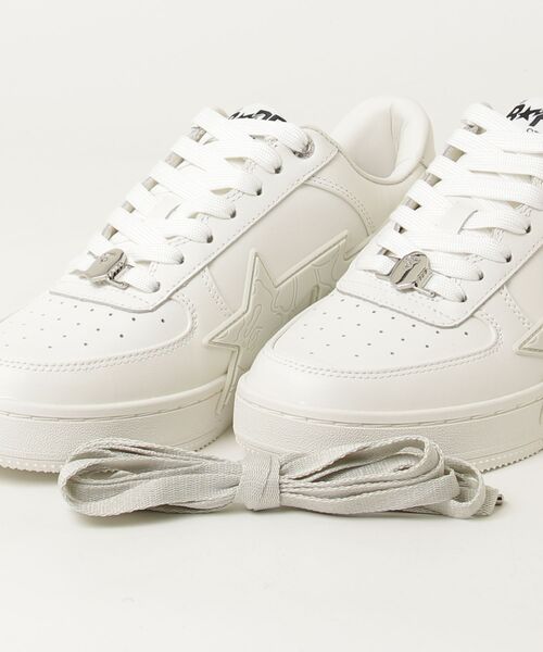 A BATHING APE(アベイシングエイプ)の「BAPE STA OS #2(スニーカー・メンズ・ブラック/レッド/ホワイト・11/12/8.5/9/9.5/13/8/7/10)」の4枚目の写真