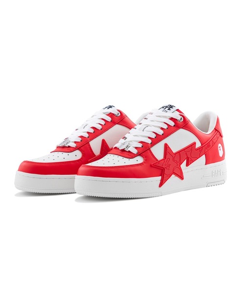 A BATHING APE(アベイシングエイプ)の「BAPE STA OS #2(スニーカー・メンズ・ブラック/レッド/ホワイト・11/12/8.5/9/9.5/13/8/7/10)」の3枚目の写真