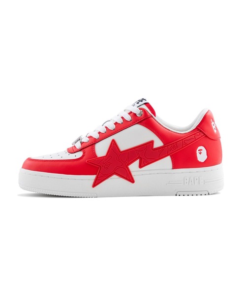 A BATHING APE(アベイシングエイプ)の「BAPE STA OS #2(スニーカー・メンズ・ブラック/レッド/ホワイト・11/12/8.5/9/9.5/13/8/7/10)」の11枚目の写真