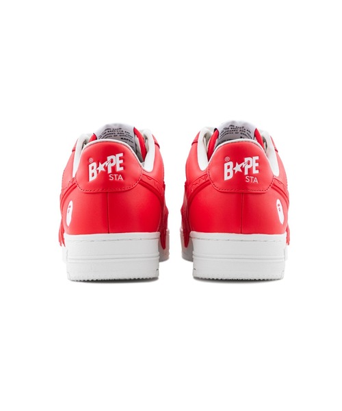 A BATHING APE(アベイシングエイプ)の「BAPE STA OS #2(スニーカー・メンズ・ブラック/レッド/ホワイト・11/12/8.5/9/9.5/13/8/7/10)」の14枚目の写真