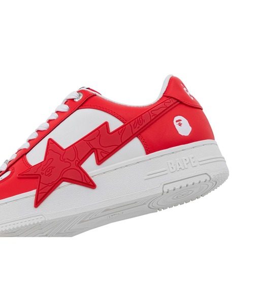 A BATHING APE(アベイシングエイプ)の「BAPE STA OS #2(スニーカー・メンズ・ブラック/レッド/ホワイト・11/12/8.5/9/9.5/13/8/7/10)」の20枚目の写真