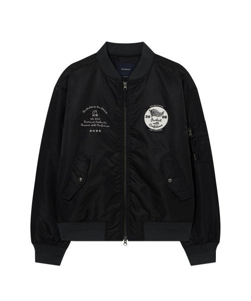 COVERNAT(カバーナット)の「MA-1ジャケット ブラック(その他アウター・メンズ・その他・MEDIUM/X-LARGE/LARGE/SMALL)」の2枚目の写真