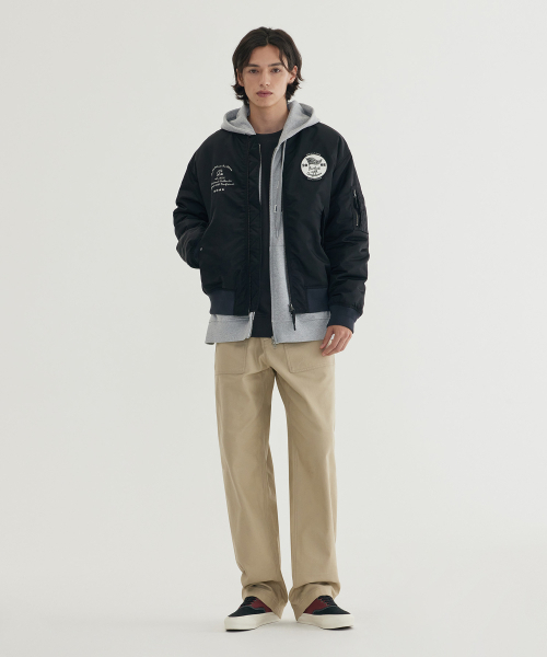 COVERNAT(カバーナット)の「MA-1ジャケット ブラック(その他アウター・メンズ・その他・MEDIUM/X-LARGE/LARGE/SMALL)」の4枚目の写真