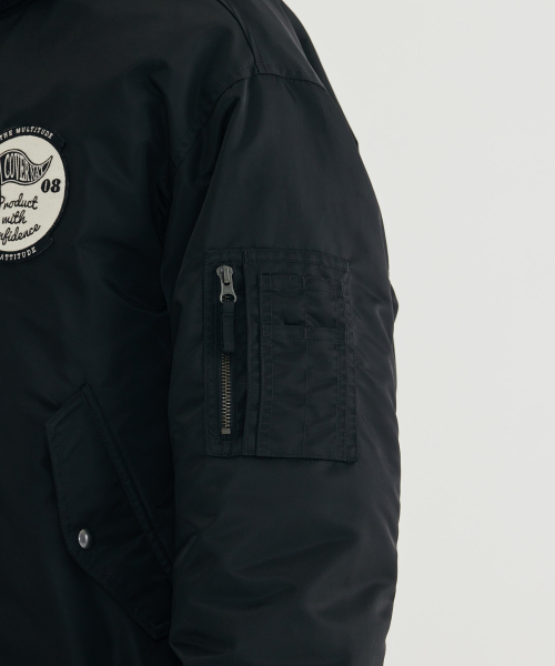 COVERNAT(カバーナット)の「MA-1ジャケット ブラック(その他アウター・メンズ・その他・MEDIUM/X-LARGE/LARGE/SMALL)」の10枚目の写真