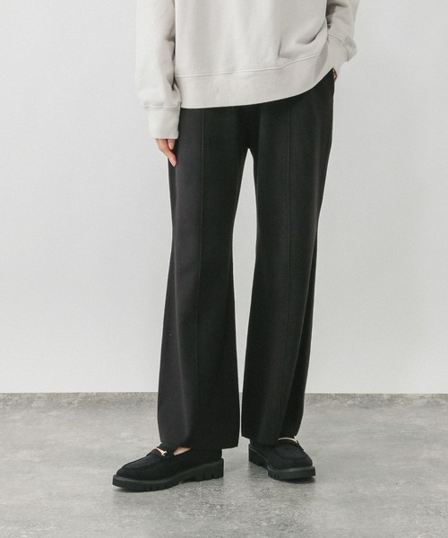 GLOBAL WORK（グローバルワーク）の「フワフワHugmeフレアパンツ/597985（その他パンツ・レディース・ダークブラウン/ブラック/チャコールグレー・MEDIUM/LARGE）」の20枚目の写真