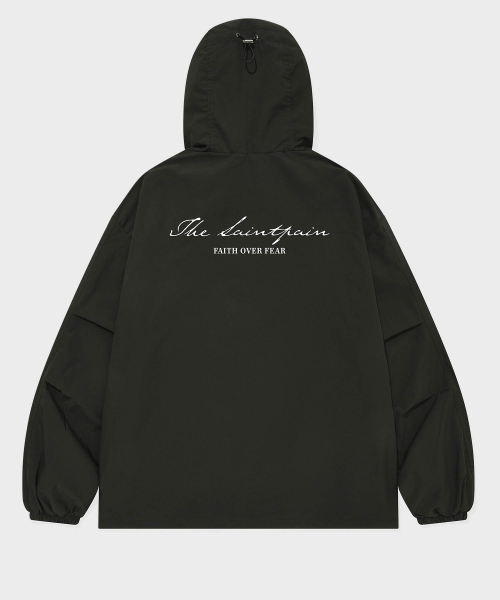 SP Heritage Wind Shell — черная ветровка с капюшоном, Jacket