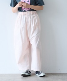△コットン/キュプラ 高密度ブロード パンツ