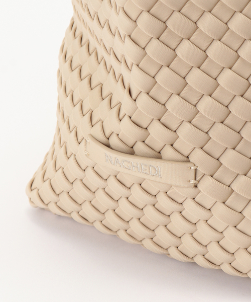 IENA（イエナ）の「NAGHEDI/ナゲディ St Barths Medium tote トートバッグ SN03013LD（トートバッグ・レディース・アイボリー/ブラック・FREE）」の11枚目の写真