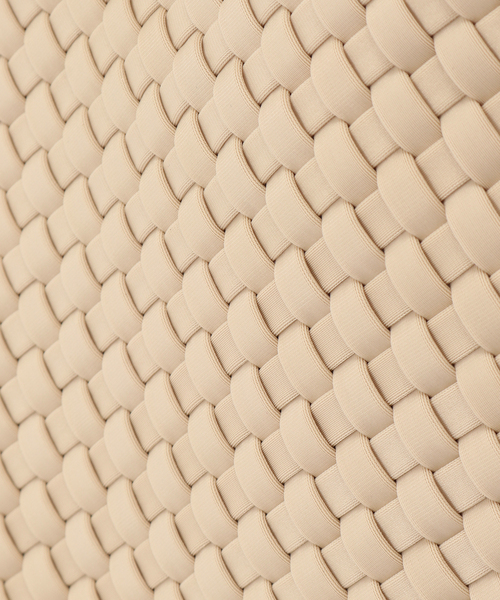 IENA（イエナ）の「NAGHEDI/ナゲディ St Barths Medium tote トートバッグ SN03013LD（トートバッグ・レディース・アイボリー/ブラック・FREE）」の5枚目の写真