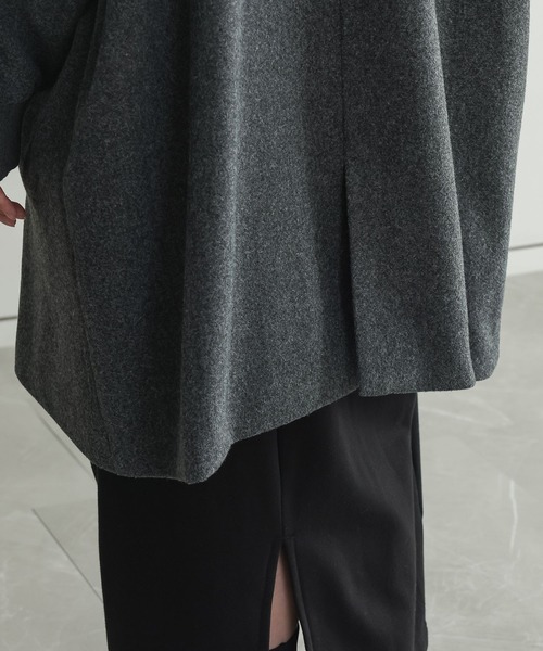 n'OrLABEL(ノアールレーベル)の「『ドルマンスリーブコート』(その他アウター・レディース・チャコールグレー/ブラック・FREE)」の14枚目の写真