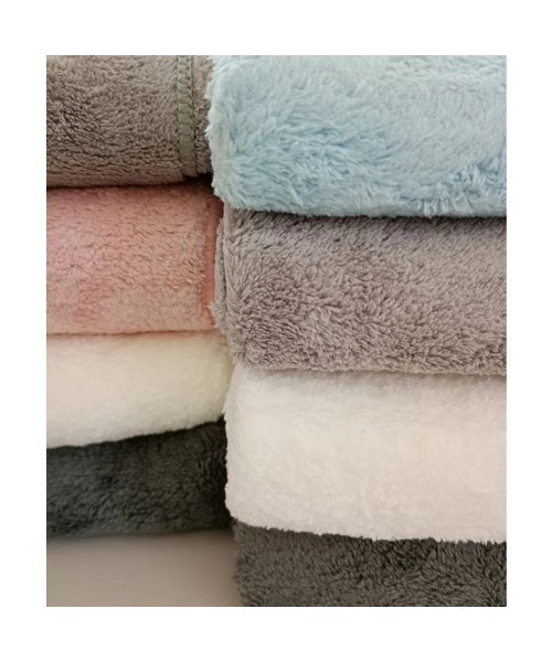 REBALANCE(リバランス)の「Mofuwa ヒアルロン酸入り マイクロファイバーフェイスタオル4枚セット(タオル・レディース・その他/ベビーピンク/その他1/ダークグレー/ライトグレー/ホワイト/ブルー・ONE SIZE)」の9枚目の写真