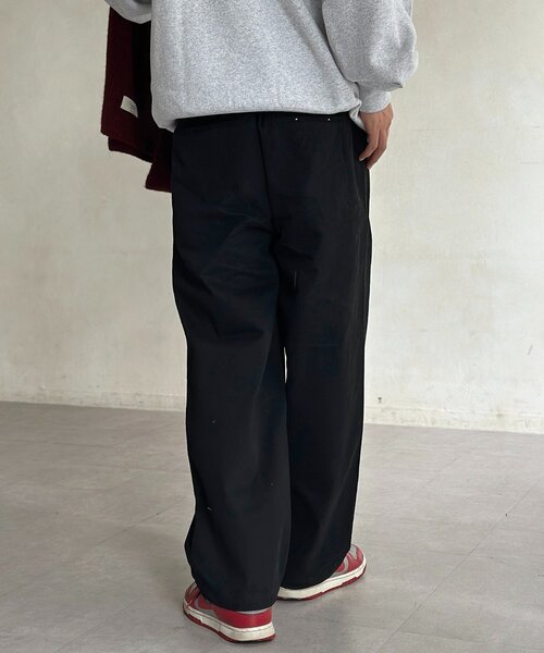CPCM（シーピーシーエム）の「ピグメントツイルワイドタックパンツ（その他パンツ・メンズ・ブラウン/ブラック/グレー・MEDIUM/LARGE）」の8枚目の写真