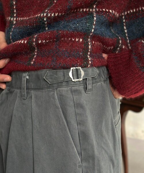 CPCM（シーピーシーエム）の「ピグメントツイルワイドタックパンツ（その他パンツ・メンズ・ブラウン/ブラック/グレー・MEDIUM/LARGE）」の17枚目の写真