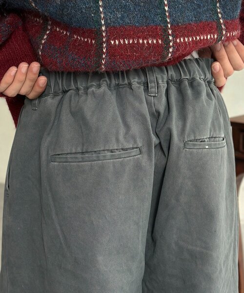 CPCM（シーピーシーエム）の「ピグメントツイルワイドタックパンツ（その他パンツ・メンズ・ブラウン/ブラック/グレー・MEDIUM/LARGE）」の20枚目の写真