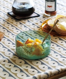 a.depeche（アデペシュ）の「【a.depeche:アデペシュ】クリア耐熱ボウル　おしゃれなギフトに最適！　noon bowl S GR（食器）」