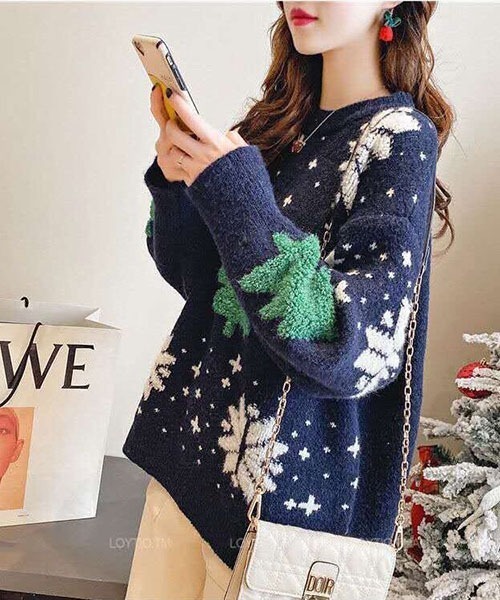 セール】アグリーセーターテイスト ホリデーニット（ニット/セーター