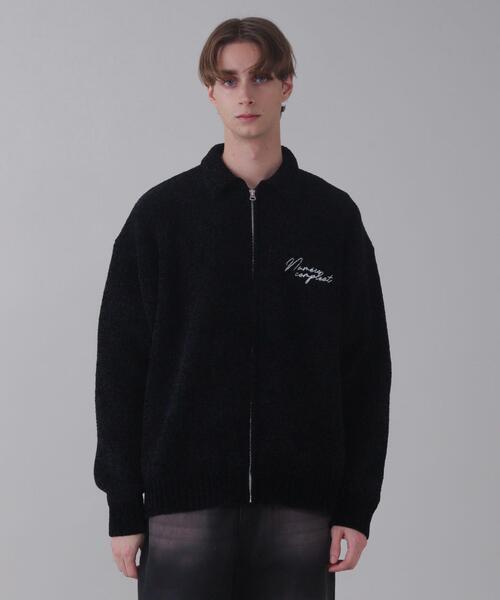 BROWNY(ブラウニー)の「BROWNY/ベロアモールワンポイントZIPカーディガン(カーディガン/ボレロ・メンズ・ネイビー/ブラック・MEDIUM/LARGE)」の19枚目の写真