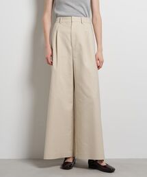 LANVIN en Bleu | コットンギャバワイドパンツ(その他パンツ)