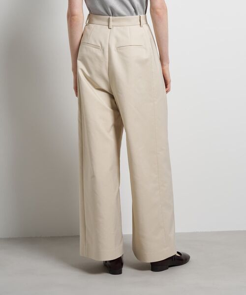 LANVIN en Bleu(ランバンオンブルー)の「コットンギャバワイドパンツ(その他パンツ・レディース・ブラック/ベージュ・36/38)」の8枚目の写真