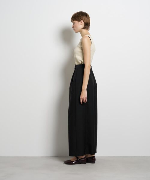 LANVIN en Bleu(ランバンオンブルー)の「コットンギャバワイドパンツ(その他パンツ・レディース・ブラック/ベージュ・36/38)」の12枚目の写真