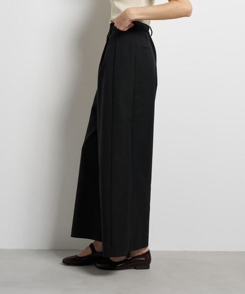 LANVIN en Bleu(ランバンオンブルー)の「コットンギャバワイドパンツ(その他パンツ・レディース・ブラック/ベージュ・36/38)」の15枚目の写真